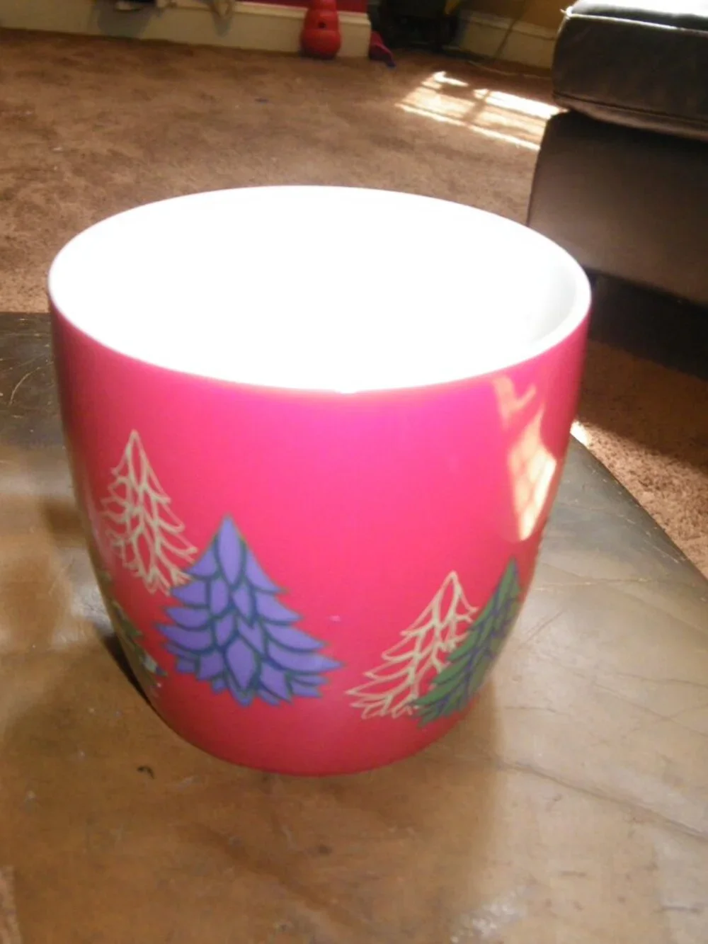 2020 Starbucks Large Red Holiday Christmas Trees 18 oz Coffee Mug